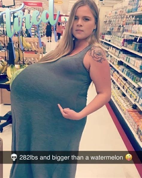 Extreme Pregnant On Twitter Big And Bigger