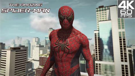 The Amazing Spider Man Raimi Suit Free Roam Gameplay 4K 60FPS YouTube