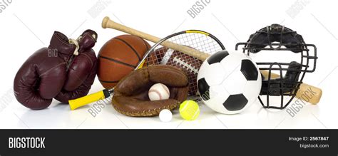 Sports Equipment On Image And Photo Free Trial Bigstock