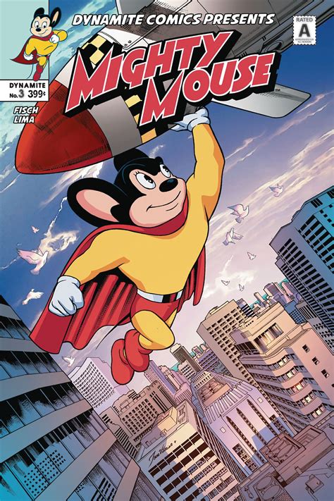Mighty Mouse 3 Cvr A Lima Mighty Mouse Old Cartoons Comics