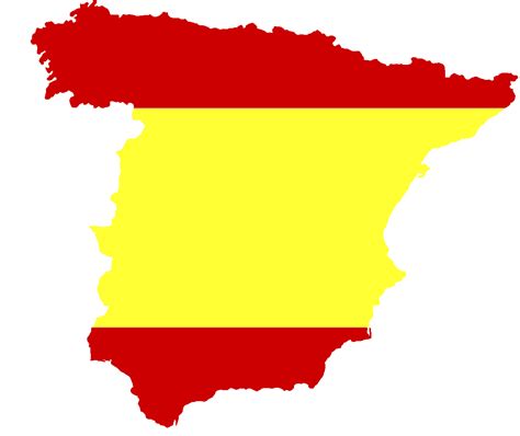Spain Outline Map Clipart Best