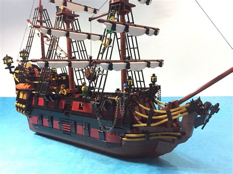 Pirate Ship Black Queen Zio Chao Flickr Lego Pirate Ship Lego