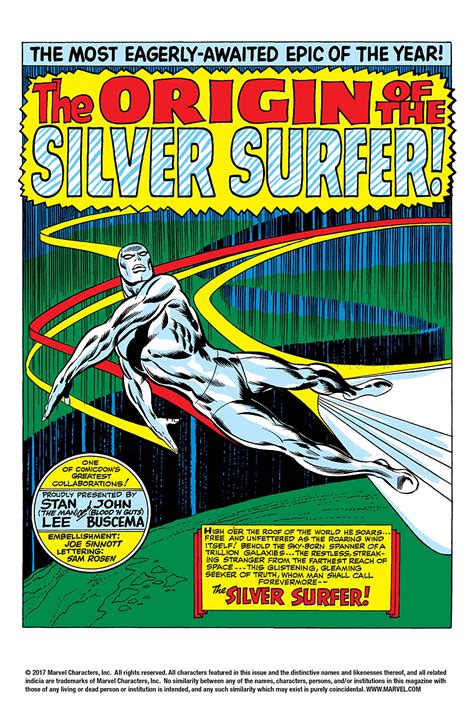 Los Héroes Más Poderosos De Marvel Silver Surfer Cuarto Mundo
