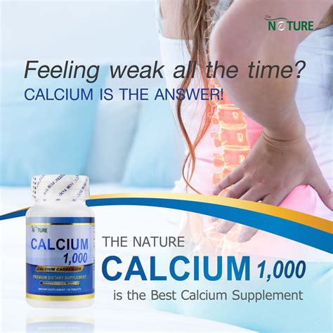 The Nature Calcium 1000 Is The Best Calcium Supplement