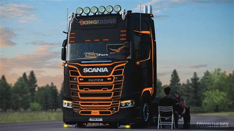 Ets Scania R S Tuning Addons V Euro Truck Simulator Mod