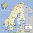 Skandinavia - political map | Fluxzy the guide for your web matters