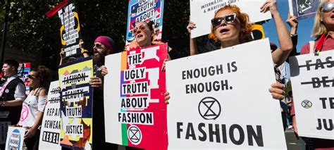 What Are Extinction Rebellion Doing At London Fashion Week Fashionbeans