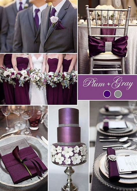 Plum Purple Wedding Decorations Unique And Different Wedding Ideas