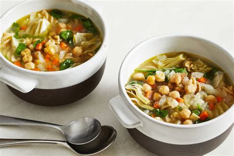 Lemony Chickpea Stew With Pasta And Artichokes The Washington Post