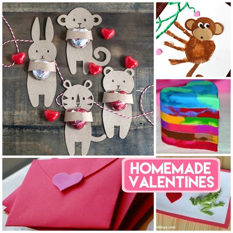 Homemade Valentine Cards For Kids