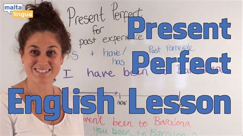 Present Perfect For Past Experience English Grammar Lesson