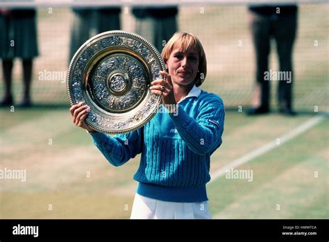 Navratilova Wimbledon Stock Photos & Navratilova Wimbledon Stock Images