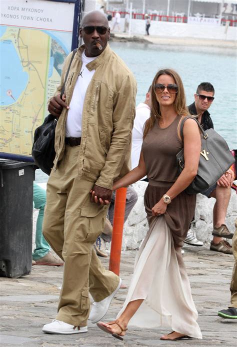 Michael Jordan And Yvette Prieto Honeymoon Photos In Greece