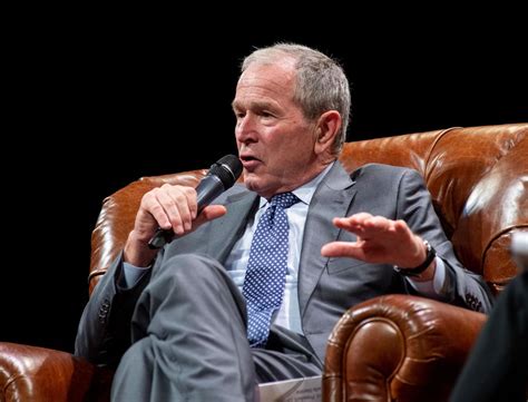 George walker bush was a 21st century human politician who served as president of the united states of america. An Evening With President George W. Bush | | news-journal.com