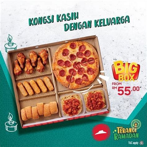 Jalan kampung cina, 20100 kuala terengganu, terengganu, malaizija. 28 Apr 2020 Onward: Pizza Hut Big Box Promotion ...
