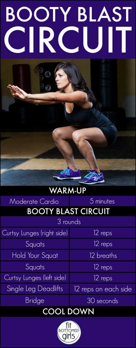 The Fitnessista’s Booty Blast Circuit