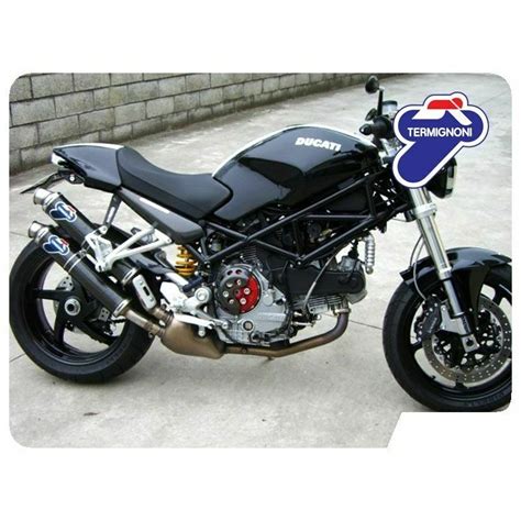 Termignoni Exhaust Ducati Monster S2r S4r S4rs Carbon Silencers