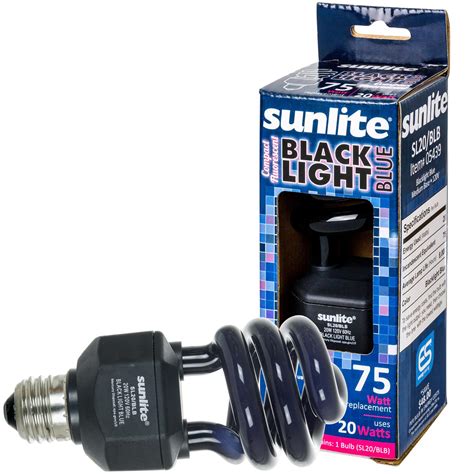 Sunlite Sl20blb 20 Watt Spiral Energy Saving Cfl Light Bulb Medium