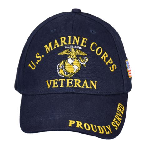 Hat Blue U.S. Marine Corps Veteran with EGA | Marine corps veteran, Tee shirt fashion, Usmc veteran