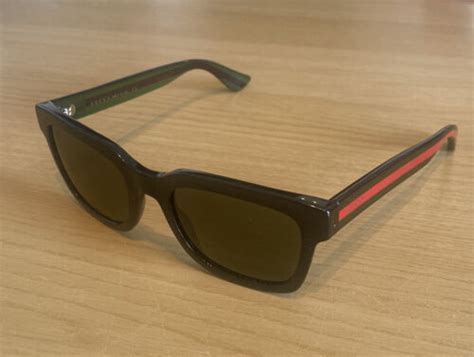 rare genuine gucci square sunglasses unisex shades authentic gg0417sk xmas 🎁 ebay