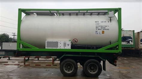 Refrigerated Reefer Iso Tank Food Grade Thaireefer Institute