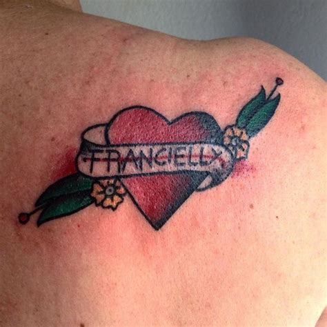 30 Beautifully Touching Tattoos Of Hearts With Names Spiritustattoo