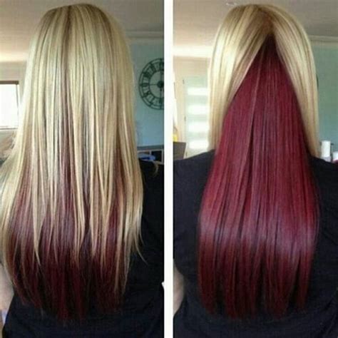 We will try to satisfy your interest and give you necessary information about burgundy hair with black underneath. Get Crazy Creative with these 50 Peekaboo Highlights Ideas ...