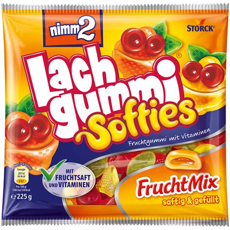 Storck Nimm2 Lachgummi Softies Fruit Mix 794 Oz Bag