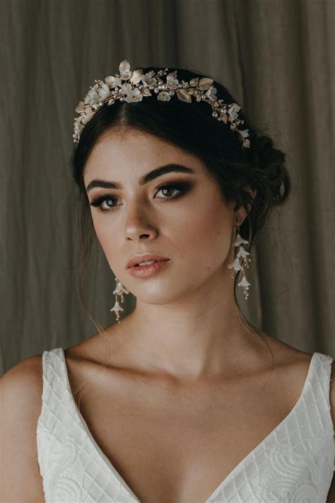 Floral Headpiece Wedding Wedding Headband Bridal Crown Bridal