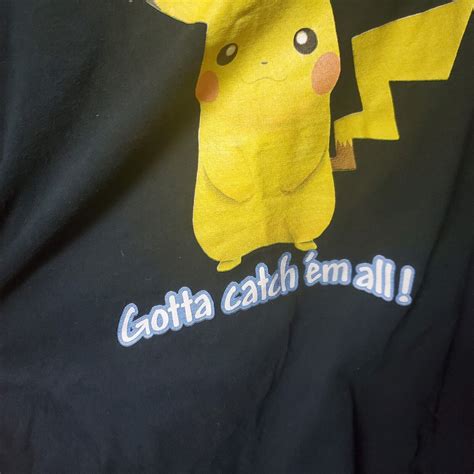 vintage pokemon pikachu gotta catch em all shirt m… gem