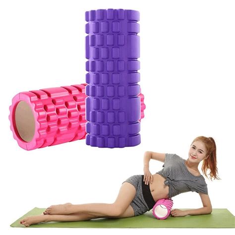 Yoga Column Gym Fitness Foam Roller Pilates Yoga Exercise Back Muscle