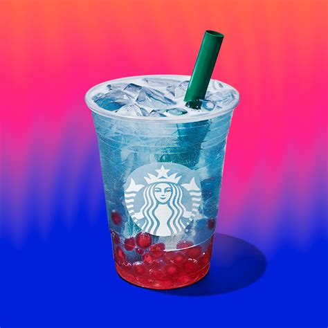 Starbucks First Blue Drink Takes On Boba With A Pop Rocks Twist Vegnews