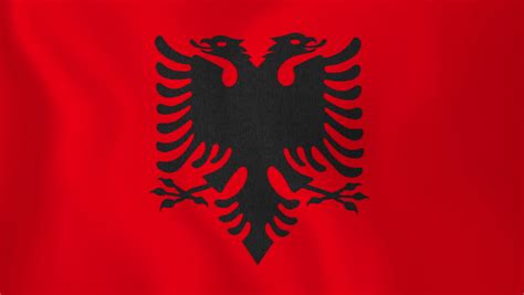 Download wallpapers kosovo flag, 4k, grunge, flag of kosovo, europe, kosovo, national symbolism, coat of arms of kosovo, kosovo coat. Albanian Flag Stock Footage Video - Shutterstock