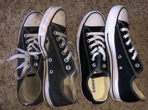 My Daily Drivers Of 3 Years Vs New Out Of The Box Chucks Rwellworn