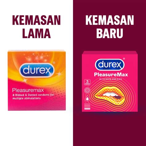 Jual Kondom Durex Pleasuremax Tekstur Garis And Bintik Gerigi Dotted 3