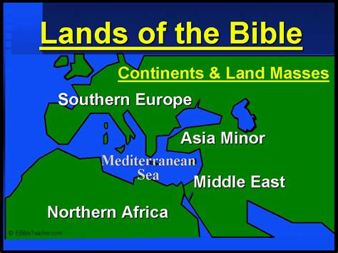 Old Testament Maps Ebibleteacher