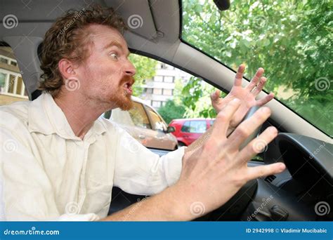 Angry Driver Stock Photo Image Of Driver Auto Face 2942998