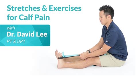 8 Simple Stretches Exercises For Calf Pain Relief YouTube