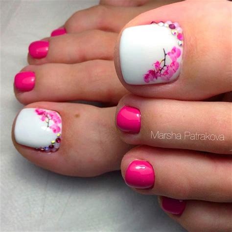 39+ diseños pedicure con flores 2019 descargar imagenes de manicure y pedicure que esta de moda file type = jpeg source image @ es.paperblog.com 26+ diseños de uñas para pies moradas 53 fotos de uñas decoradas 2019 sencillas faciles y elegantes file type = jpg source image. +25 cutest Toe Nail Art Designs For This Summer - Fashonails