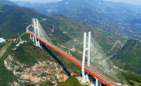 Industrial History 2016 The First Beipanjiang Duge Bridge In China