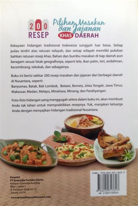 200 Resep Pilihan Masakan Dan Jajanan Khas Daerah Disc 50