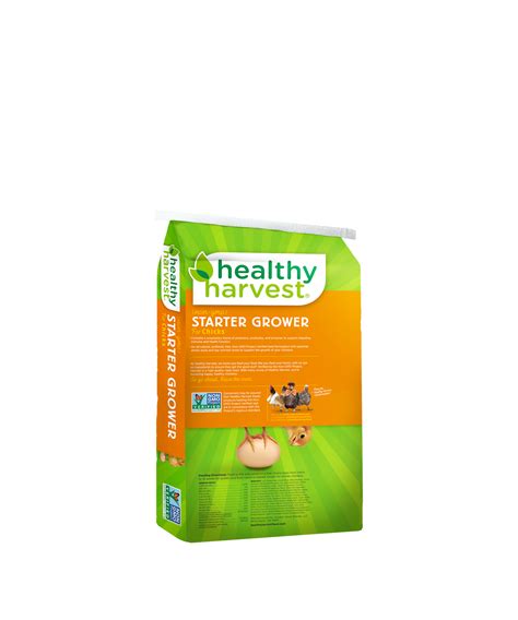 Healthy Harvest Non Gmo 20 Protein Chick Starter Grower Crumbles 40lb