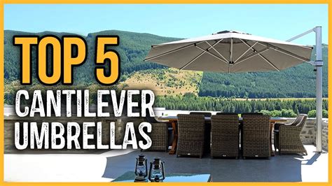 Best Cantilever Umbrellas 2023 Top 5 Best Cantilever Umbrellas Review Youtube