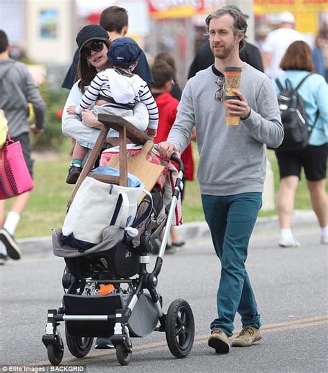 Anne Hathaway Celebrates Mothers Day With Son Jonathan And Husband