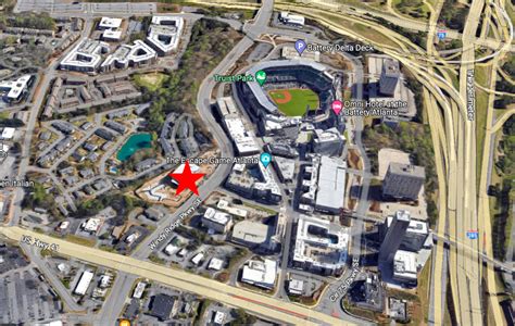 First Look Project Rises Next To Atlanta Braves Stadium The Battery