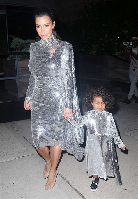 Kim Kardashian In Silver Dress 09 Gotceleb