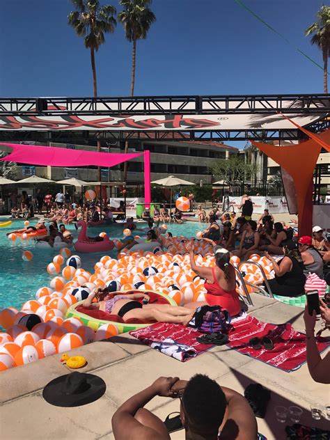 The Dinah S In Famous Lesbian Pool Parties Kept Things Popping In Palm Springs This Weekend