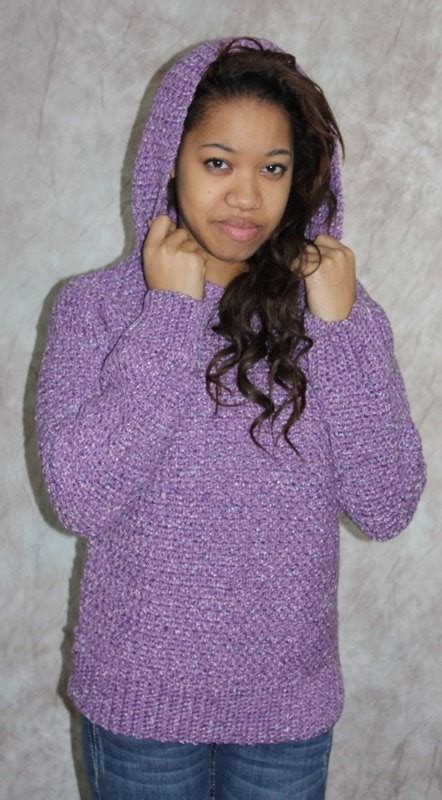 Hooded Knit Sweater Patterns A Knitting Blog