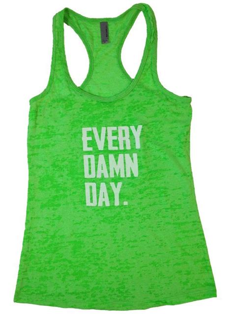 Womens Fitness Tank Top Workout Tank Fun Gym Tank Top Burnout