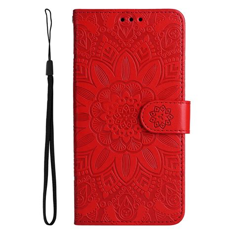 Dteck Embossed Leather Wallet Phone Case For Samsung Galaxy S10efull
